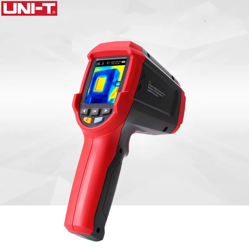 Kopen UNI T UTi80 Thermische Imaging Camera Infrarood Thermometer Imager 30C om 400C Graden 4800 pixels Hoge Resolutie Kleurenscherm