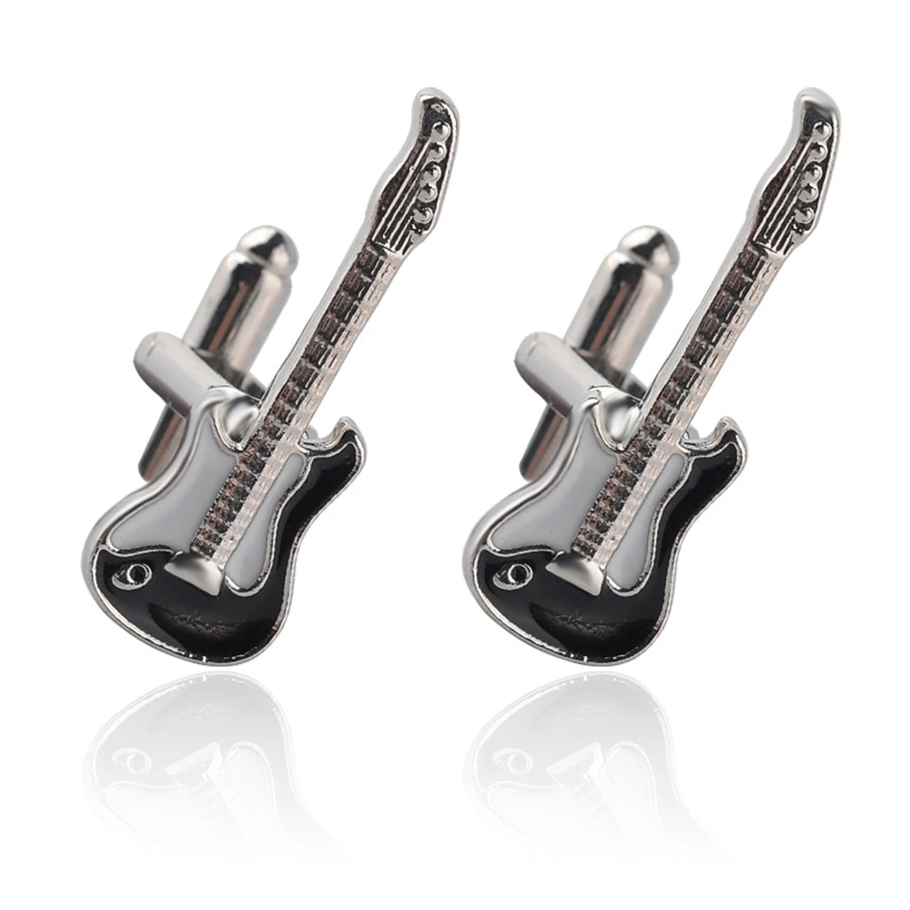C044 Guitar Design Classicl Men's Cuff link Luxury gift Party Wedding Suit Shirt Cufflinks | Украшения и аксессуары