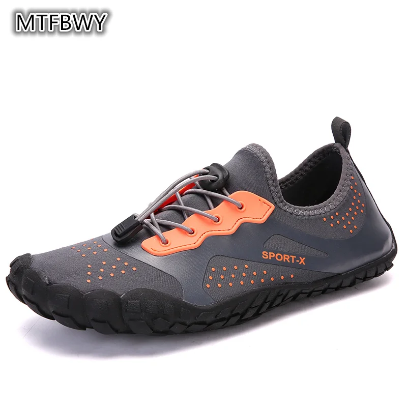 Men's Aqua Wading shoes Plus size 48 Outdoor Camping Beach Shoes Quick
