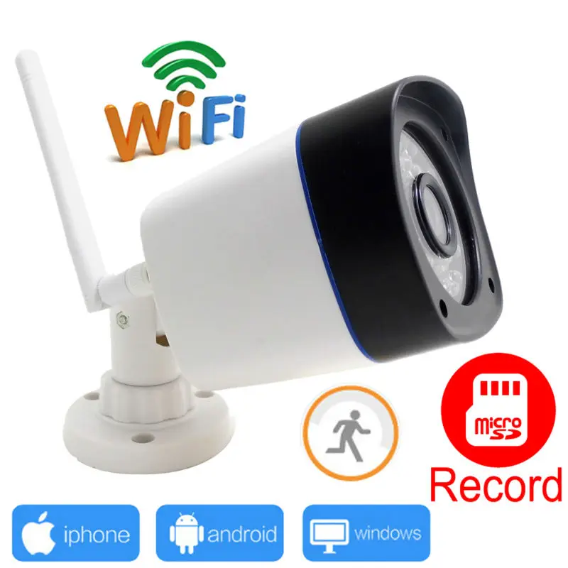 WOSHIJIA 2017 IP Camera WIFI 720P Wireless Outdoor Waterproof CCTV Security Support Micro TF record ipcam System wi-fi cam Home