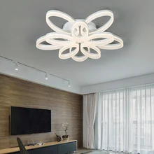 IPROLED 185w CCT and brightness dimmable by 2.4G remote or smart phone app 10 ring surface mounted led ceiling light