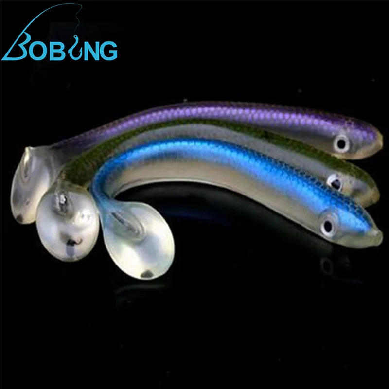 

Bobing 9G 12CM Fishing Lures 3D Soft Silicone Fake Lures Spinner Inducers Fishing Tackle Lure Baits Spinners Accessories
