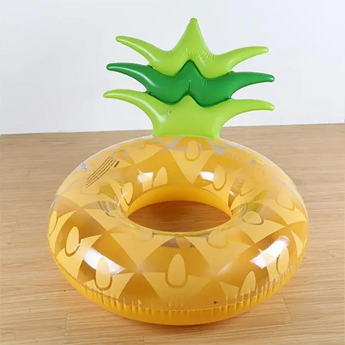 Форма ананаса надувной плавающий круг плот бассейн лаундж отлично подходит для бассейна вечерние или морским транспортом сезона отпусков