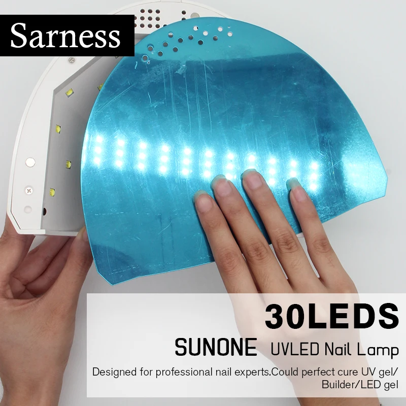 

Sarness Manicure Polish Tools 48W UV Lamp LED Nail Dryer Phototherapy Machine Curing Nail Lamp for Gel Varnish Lamp LED