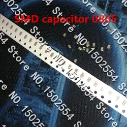 50 шт./лот керамический конденсатор SMD 0805 822J 8.2NF 50 В 8200PF npo cog 5% высокая частота