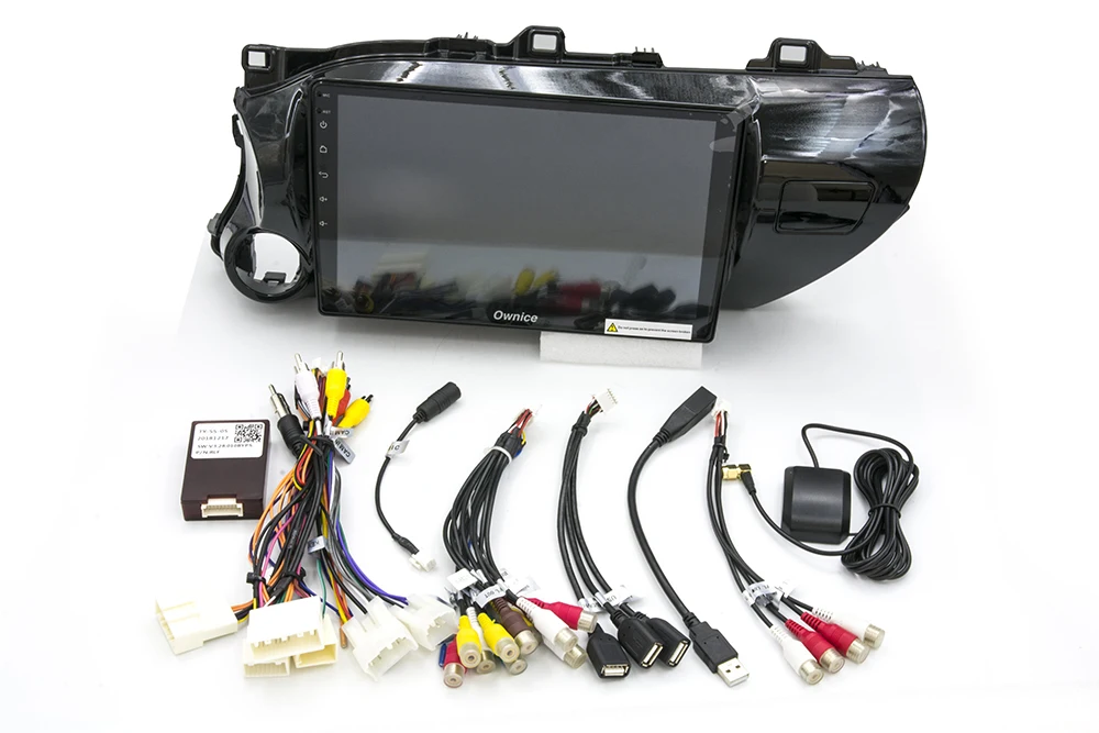 10," ips 8 ядерный 4 Гб ram+ 32 Гб rom Android 9,0 автомобильный dvd-плеер gps радио для Toyota Hilux DSP CarPlay мультимедиа