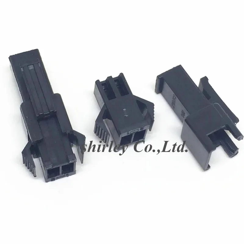 

Free shiiping 100sets/lot connectors SM 2Pin Pitch 2.54MM Female and Male Housing + terminals SM-2P SM-2R JST 2.54MM SM2.54