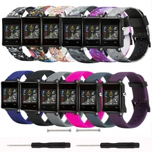 Baaletc для Garmin Vivoactive Ацетатный ремешок мягкий силиконовый сменный фитнес-браслет с застежками для Garmin Vivoactive