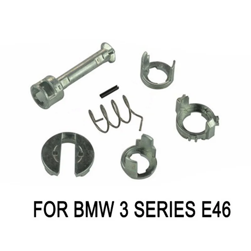 

Metal Door Lock Cylinder Barrel Repair Kit Set for BMW E46 3 Series M3 Front L/R Car Accessories Auto Replacement Exterior Parts