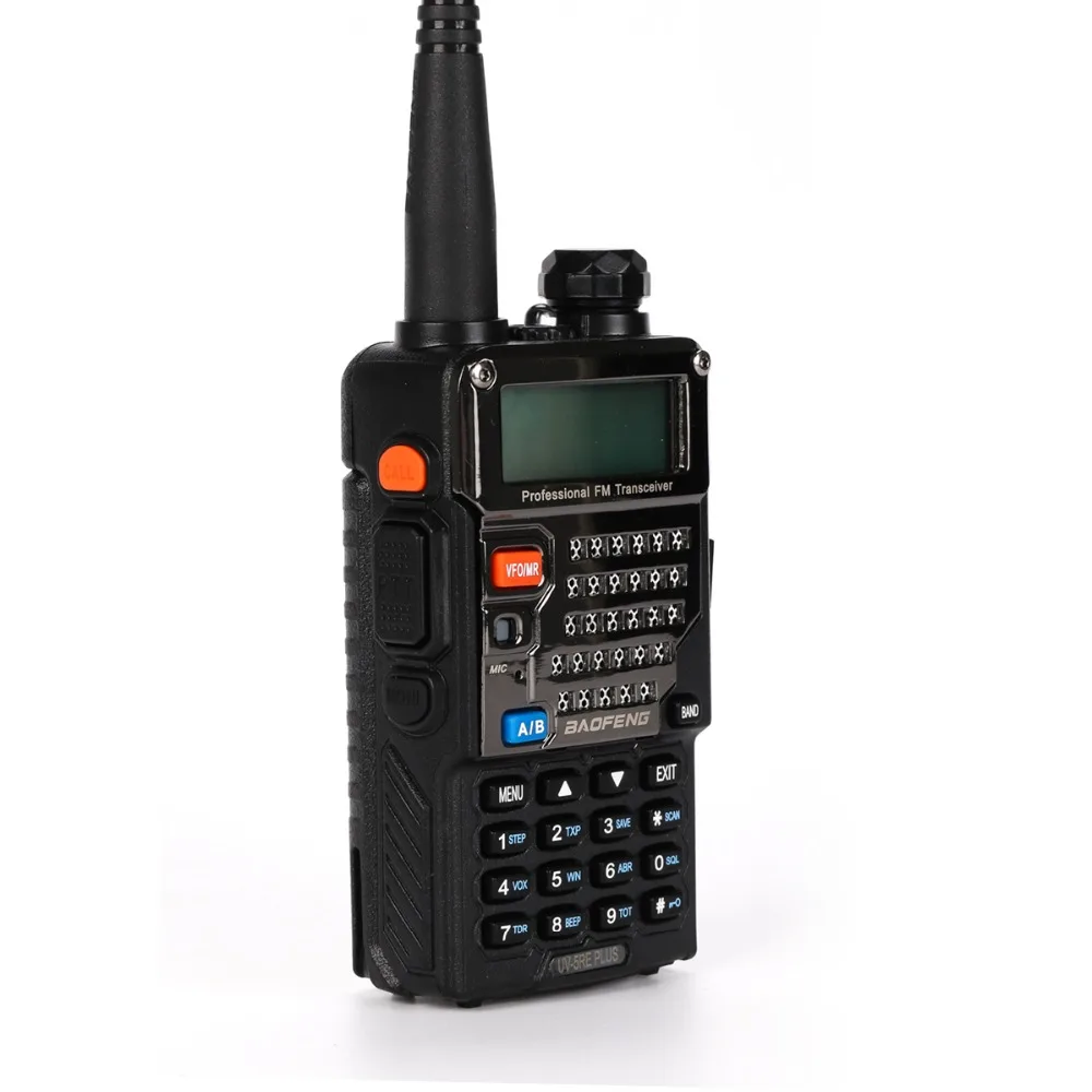 Baofeng BF-UV-5RE Plus Walkie Talkie Dual-Dand VHF/UHF CTCSS& CDCSS двухсторонняя рация 136-174 МГц/400-520 Гц ЖК-дисплей