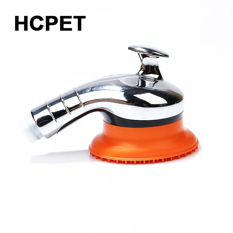Pet Bathing Tool Comfortable Massager Shower Cleaning Washing Bath Sprayers Palm-Sized Dog Scrubber Sprayer Hand Massage | Дом и сад