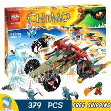379pcs Craggers Fire Striker Chariot Stealthor Vornon 10294 Model Building Blocks Children Kids Toys Bricks Compatible With lego