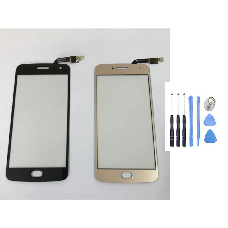 

YUEYAO 5.2"Replacement Touch Screen For Motorola Moto G5 plus XT1684 XT1685 Touch Screen Digitizer Glass Sensor Panel+Tools