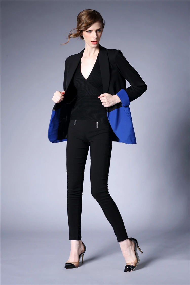 US $123.50 J47280 Factory Direct Sale High Quality Women Blazers and Jackets Wholesaler Promotional On Sale
