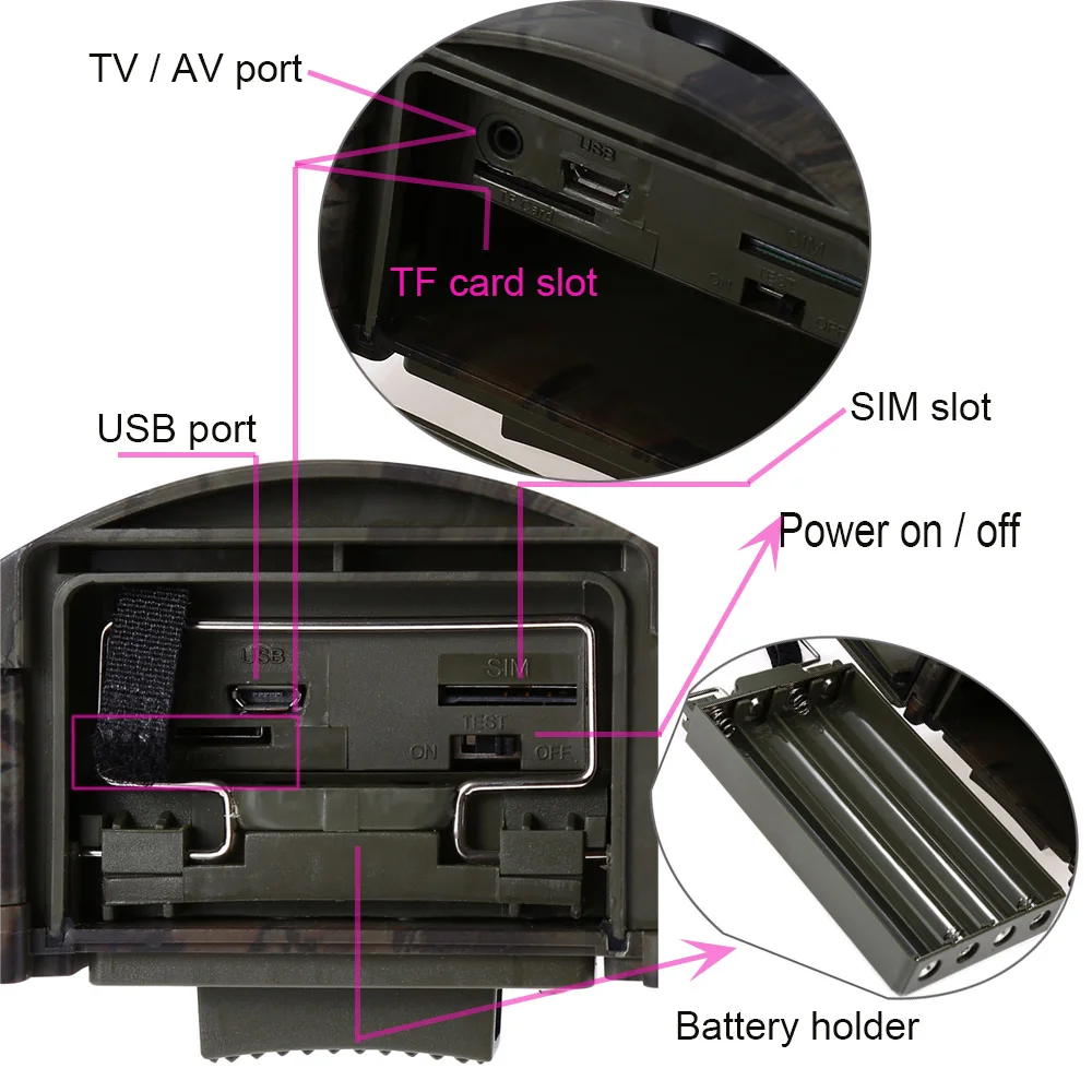 HC-550G инфракрасная цифровая камера для охоты 12MP 1080 p HD видео 3g MMS GPRS PIR 25 метров поддержка пяти языков