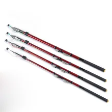 Высококачественная рыболовная удочка для скальной рыбалки, складной светильник из углерода, 2,7 м, 3,6 м, 4,5 м, 5,3 м, катушка для ловли карпа, рыболовные снасти