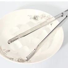 1 шт. Инструменты для барбекю из нержавеющей стали Креативные кухонные щипцы пищевые барбекю салат бекон стейк хлеб торт зажим для торта KX 162