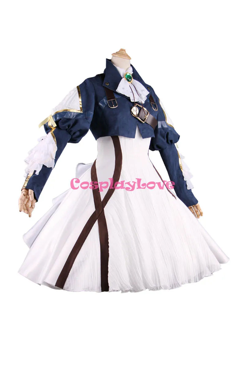 Violet Evergarden Violet Evergarden Light Novel Edition Cosplay Costume Dress Custom-made For Christmas CosplayLove (2)