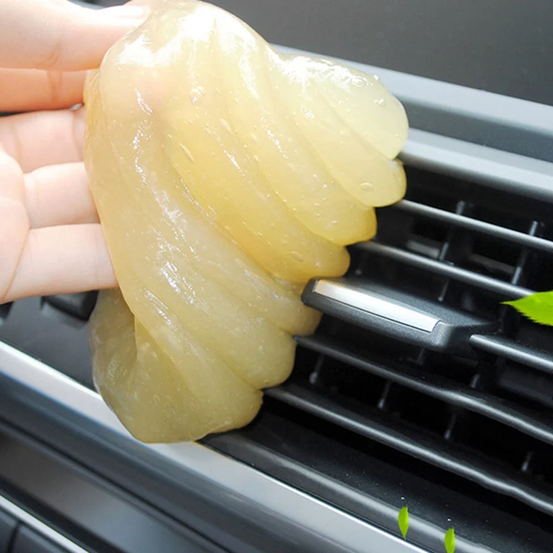 

Car Cleaner Glue Panel Air Vent Outlet Dashboard Laptop Home Magic Cleaning Tool Mud Remover Car Gap Dust Dirt Cleaner Soft Gel
