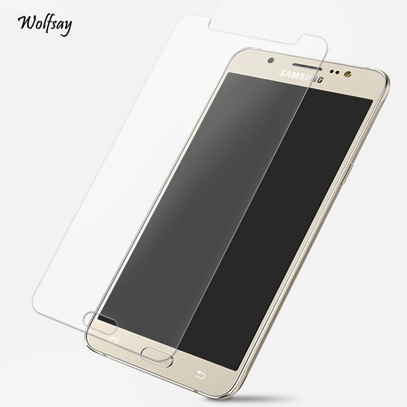 2 шт для Samsung Galaxy J5 2016 защита экрана закаленное стекло J510 пленка ^ | Мобильные