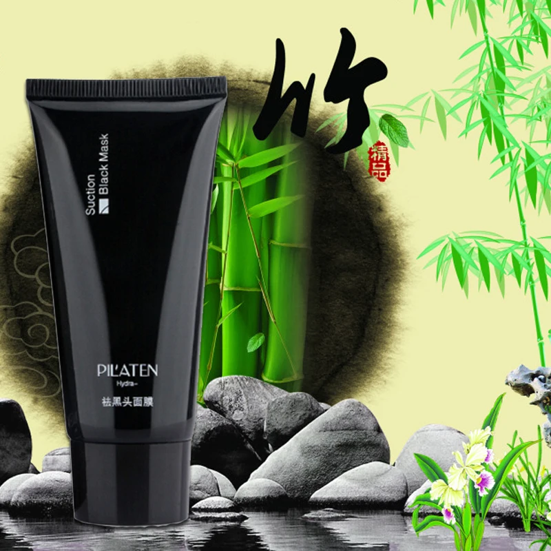 

PILATEN 60g Face Care Blackhead Remover Mask,Deep Cleansing The Black Head,Acne Treatments Masks,black mask Facial Mask