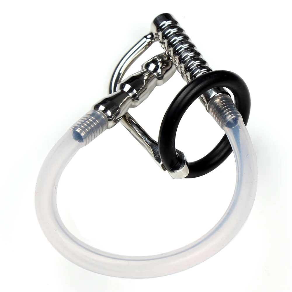 IKOKY Horse Stimulate Penis Ring Dilator Sex Toys for Men Gay Urethral Prince Stretching Penis Plug Fetish Male Masturbation silicone penis ring urethral dilator silicone urethral dilator