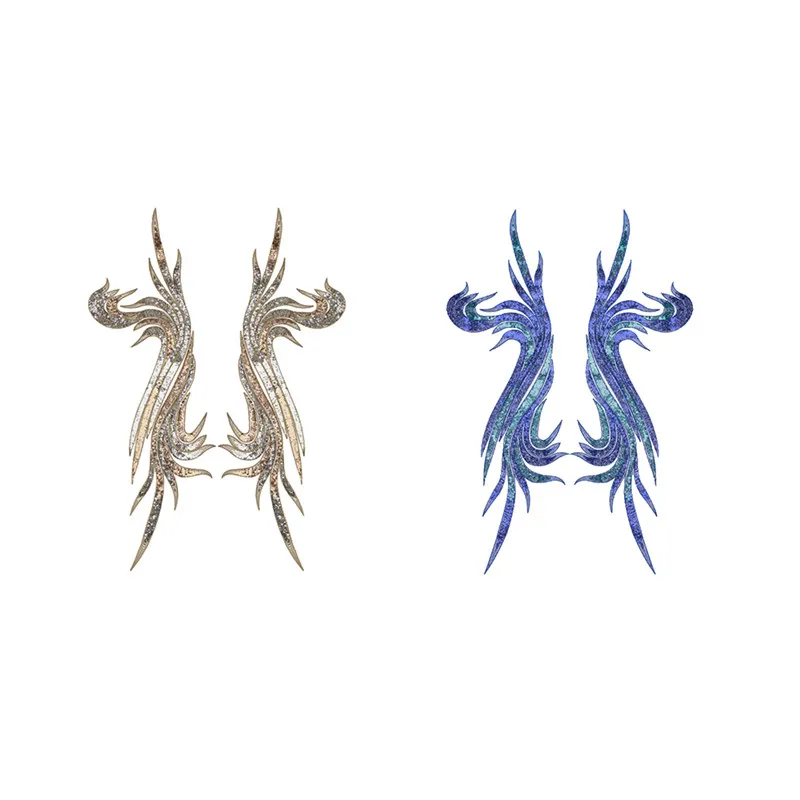 Венецианская Кружевная аппликация отделка мотив вышивка сделай сам рукоделие