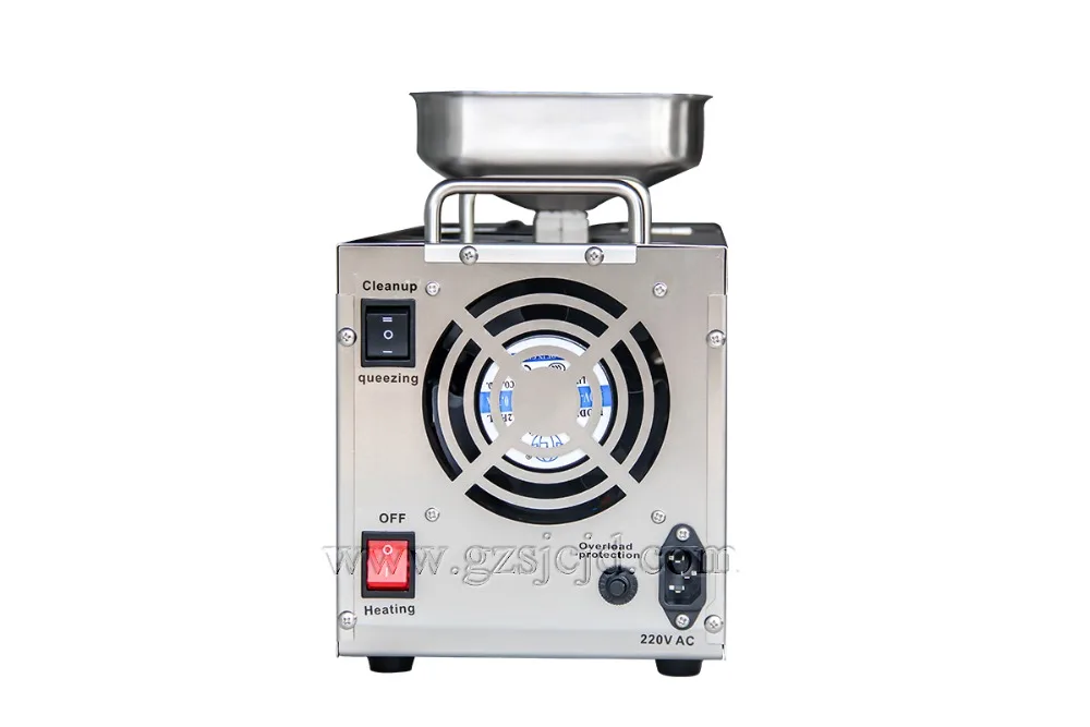 

Automatic Olive Oil Press Machine Nuts Seeds Oil Presser Pressing Machine All Stainless Steel 110/220V