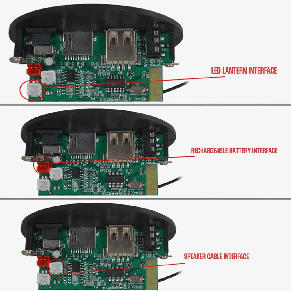 Аккумуляторная батарея с Bluetooth 5 в цифровой усилитель мощности плата высокой мощности сабвуфер звуковая плата ЖК-плата контроллера