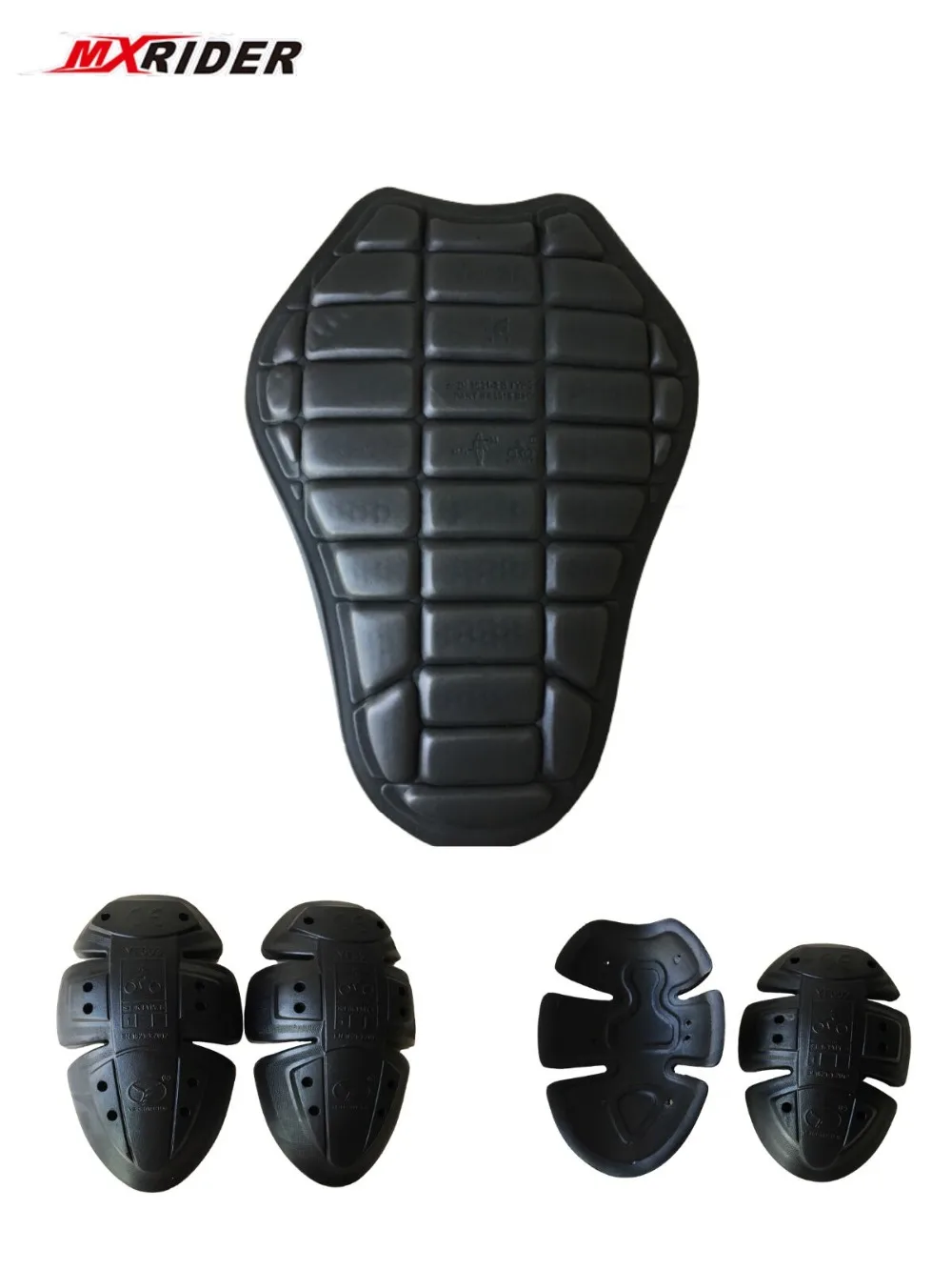 2018 MXRIDER CE protector Body Armor motorcycle jacket protective armor include 1 back pad 2