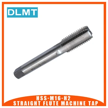 

2pc M16 Straight Flute Machine Screw Taps Thread H2 M16x1 M16X1.5 M16X2 Tap Bit High Speed Steel Threading Drill Bit Cutter Tool