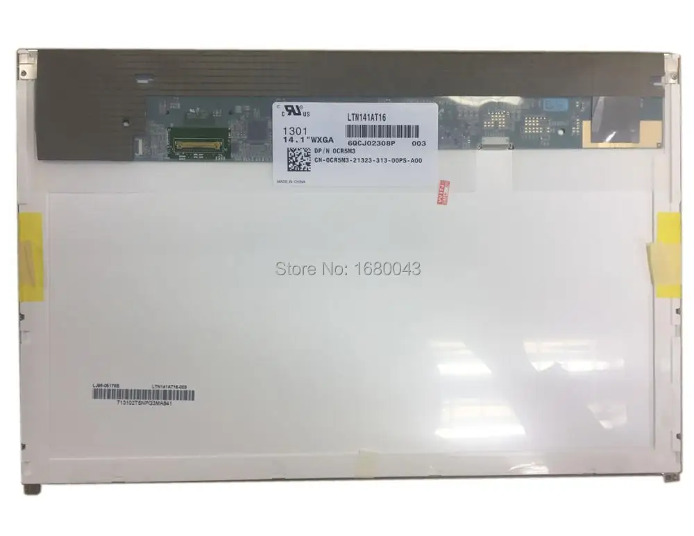LTN141AT16 подходит для B141EW05 V5 LP141WX5 TPP1 EDP 30-контактный светодиодный ЖК-экран 14 1 |