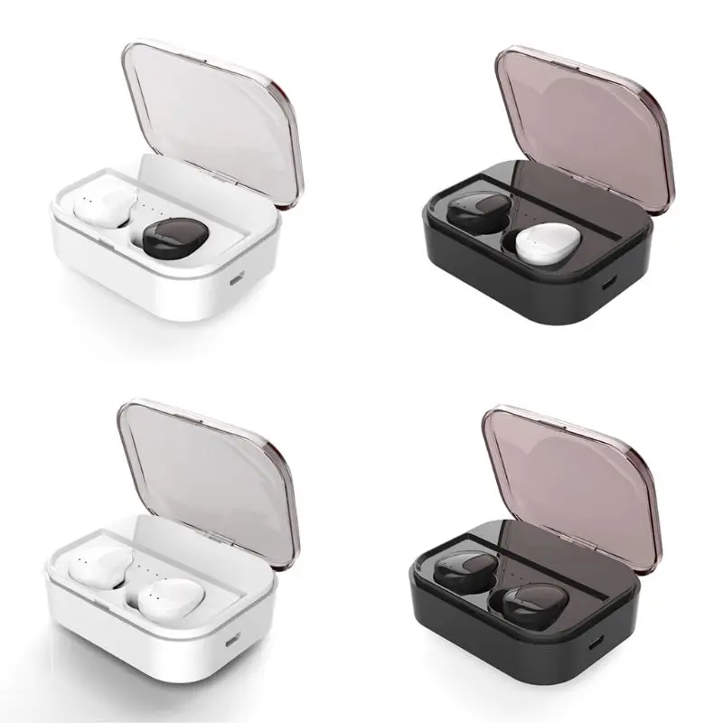 

TWS Bluetooth 5.0 Earphones True Wireless Stereo Headset Waterproof Sports Earbuds Noise Reduction