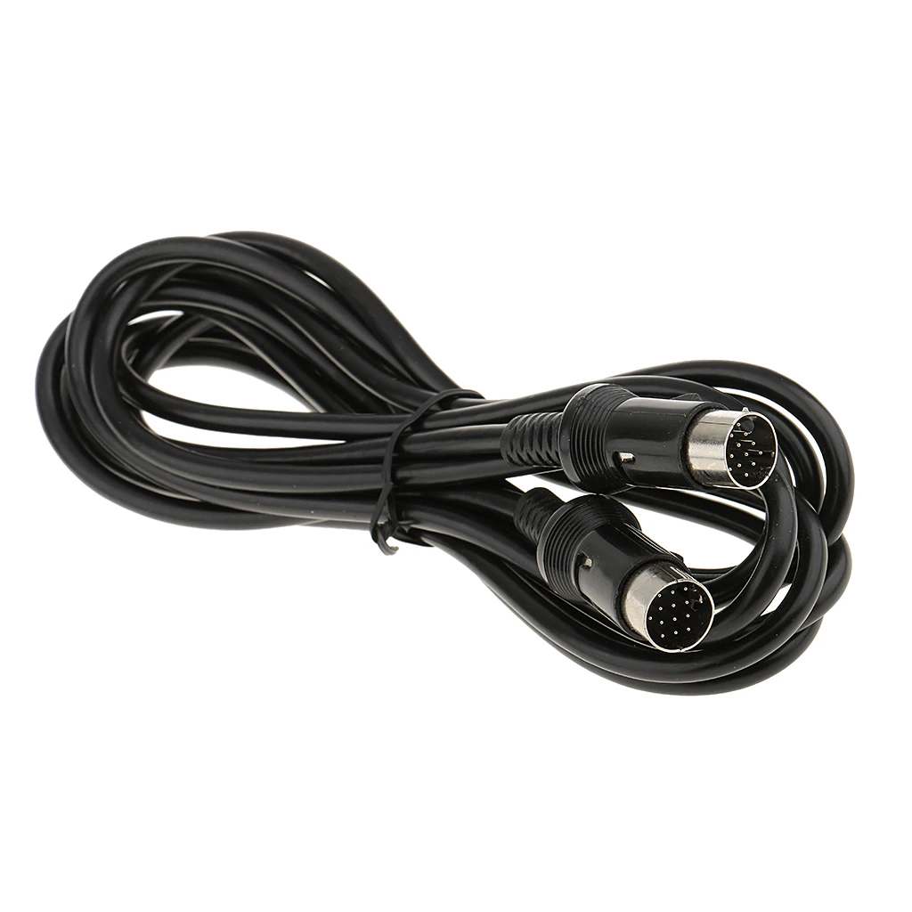 10FT 13 PIN Male Round to 13 PIN Male Round CD Changer Cable for Kenwood Car Electronics Accessories