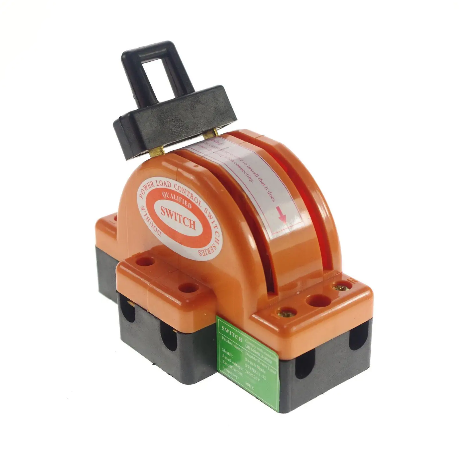 2 Pole 100A Double Throw Knife Disconnect Switches 220V/380Vin