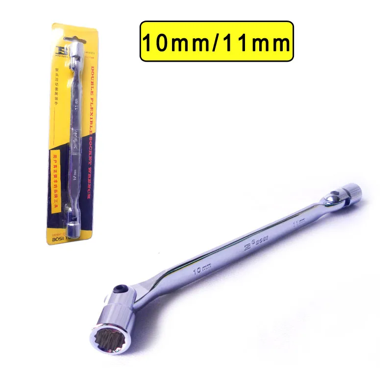 

10mm/11mm double flexible sockets wrench BOSI hand tools