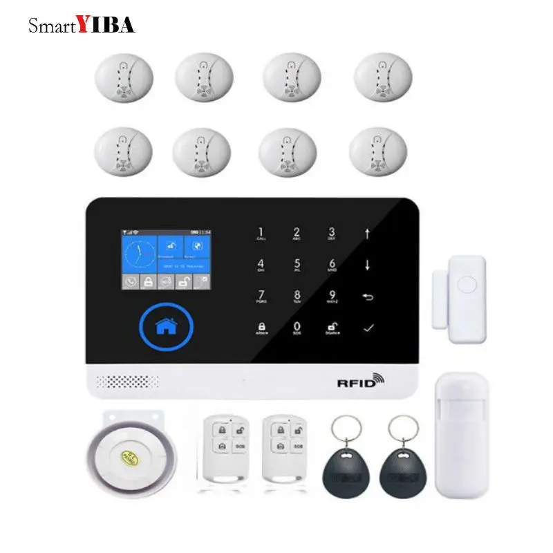 Система сигнализации SmartYIBA с Wi Fi и RFID датчиком|Комплекты для сигнализации| |