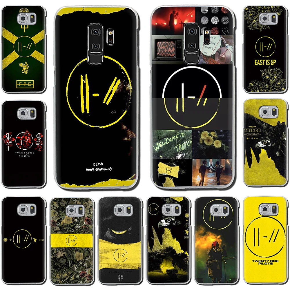 

Twenty One Pilots 21 Hard phone cover case for Samsung Galaxy S6 7 Edge S8 9 10 Plus Note8 9 M10 20 30