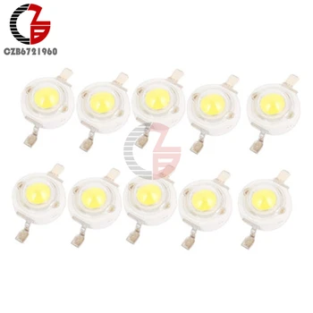 

10pcs 1W Pure White SMD LED Beads NEW GOOD QUALITY