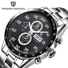 De los hombres del Cronógrafo Relojes de Primeras Marcas de Lujo de Cuarzo Resistente Al Agua Reloj Masculino Deporte Militar Hombres Reloj de pulsera reloj Masculino reloj hombre