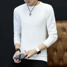 ^#Cheap Clothes 2019 Classic Simplicity Pullover O-Neck Sweater Men Solid Long Sleeves Grey Black Teenagers Regular Mens Sweaters ^#Cheap Clothes 2019 Classic Simplicity Pullover O-Neck Sweater Men Solid Long Sleeves Grey Black Teenagers Regular Mens Sweaters