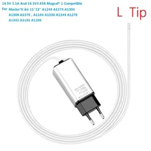 EU For Macbook Air 45W 14.5V 3.1A, 60W 16.5V 3.65A Magsaf* 1 Charger compatible A1244 A1304 A1369 A1370 ,A1184 A1330 Chargers