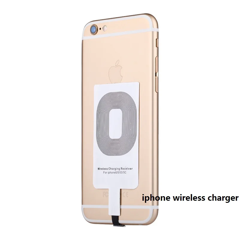 Беспроводной зарядный приемник QI Micro USB/адаптер Type C для iPhone 5S SE 6 6S 7 Plus S3 S4S S5 Note2 Note3
