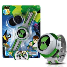 Ben 10 Ultimate Omnitrix часы Стиль Дети проектор часы Япония подлинные Ben10 часы игрушки наручные часы