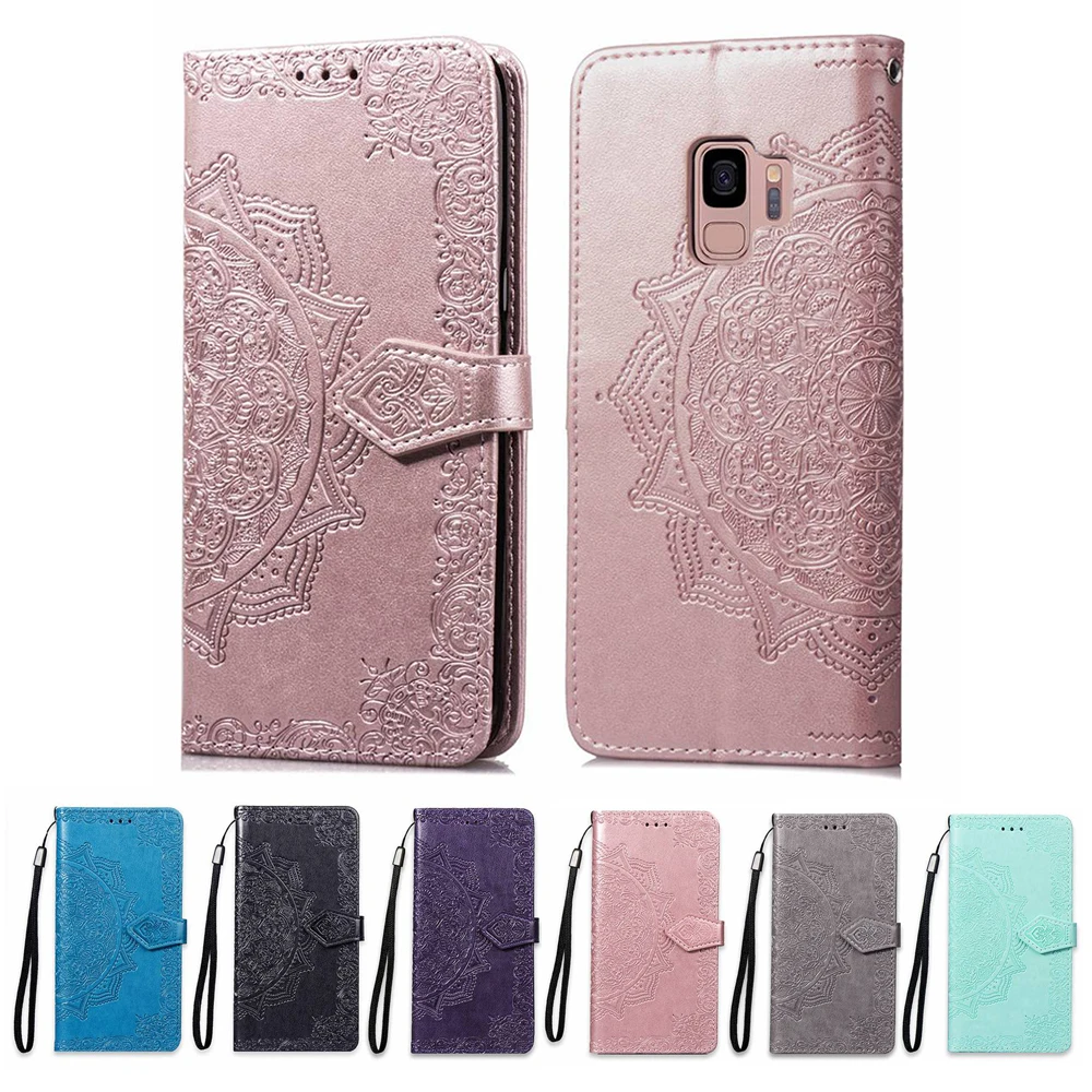 Флип-кошелек из искусственной кожи чехол для samsung Galaxy S8 S9 Plus чехол для samsung S9 S8 задняя крышка Высокое качество слот для карт чехол для телефона s