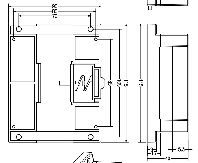 szomk plastic electronics enclosure din rail project control box (9).jpg
