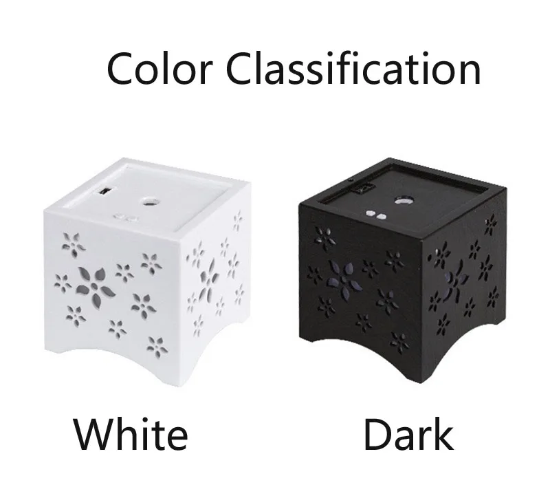 

Hollow spray fan aromatherapy machine Mini USB humidifier colorful atomizer Office home Small night light