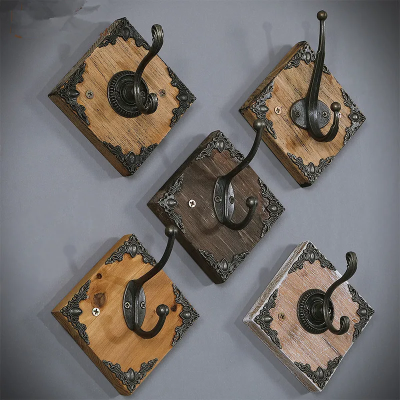

Fashion Shop Metal Hook Display Frame Wall Hook American Country Wall Hanging Wall Creative Point Hanging Clothes and Caps Hook