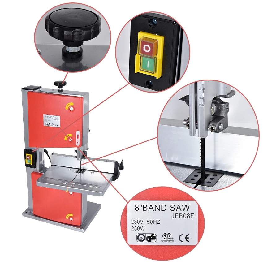 220V Woodworking Sawing Machine Table Saws 250W DIY Hobby Model Crafts Cutting Saw Multifunctional Jig Saw Power Tools Electric