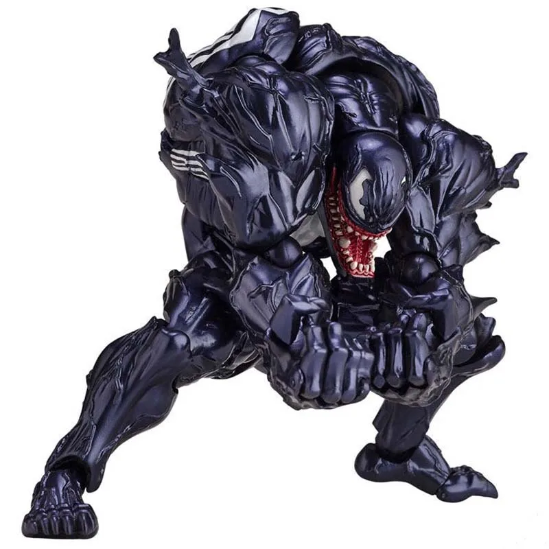 Venom amecomi супер герой yamguchi № 003 фигурку для тинейджеров Revoltech Brinquedos Figurals Коллекция Модель игрушки для детей